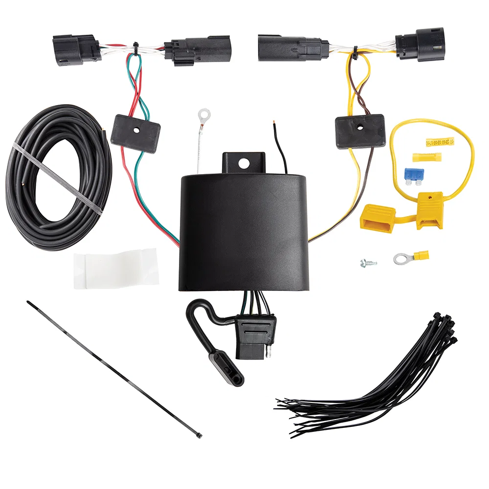 118816 – TEKONSHA Trailer Wiring Connector, T-One Connector Assembly With Upgraded Circuit Protected Modulite HD Modu...